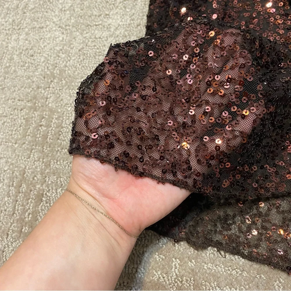 {Intimately Free People} Sequin Slip Dress ~ Size S/P